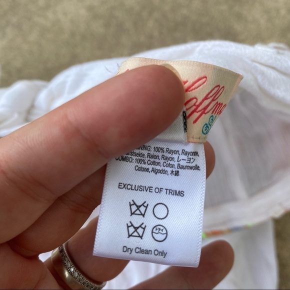 Mara Hoffman Embroidered Strapless Maxi Dress in White - Picture 9 of 11